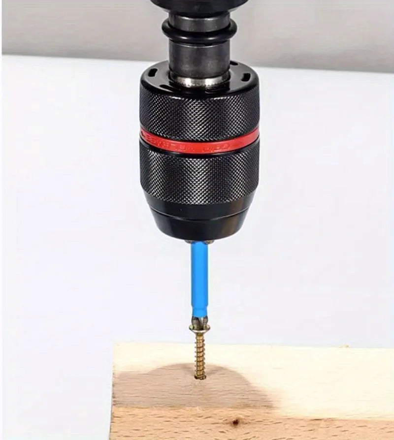 Keyless Drill Chuck Quick Change Conversion Adapter 1/2 Unf Mount 2~13mm Self-Tighten Screwdriver Drill Bits Chucks