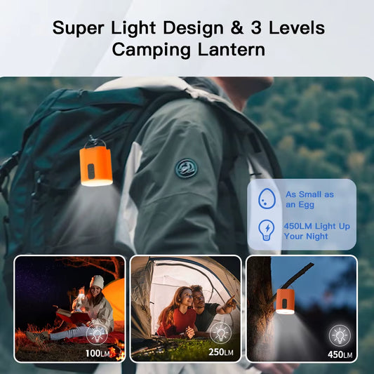 GIGA PUMP TINY: 3-In-1 Mini Pump Portable Inflator for Camping Sleeping Pad Mattress Lightweight for Easy Use