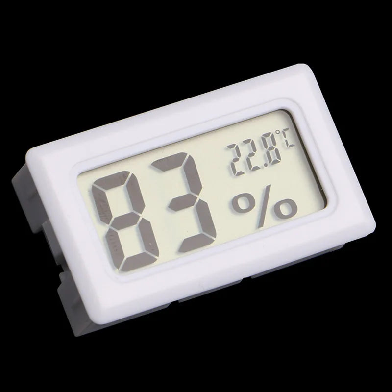 Square Embedded Digital Thermo-Hygrometer for Reptile Terrarium Humidity Box Home Industrial Digital Temperature Humidity Gauge