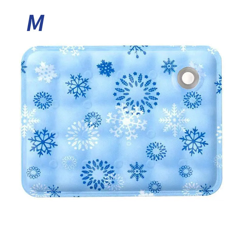Breathable Cooling Pet Mat – Washable Summer Bed & Blanket for Dogs and Cats, Perfect for Sofa, Floor, or Car (Small to Large Breeds)