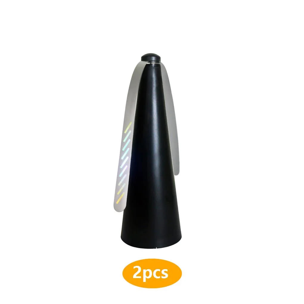 1 or 2-Pack Portable Automatic Mosquito Repellent Fans – Battery-Powered Fly & Insect Repeller for Home, Outdoors, and Picnics