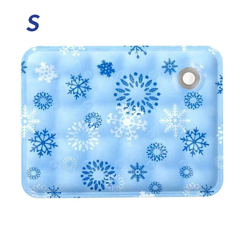Breathable Cooling Pet Mat – Washable Summer Bed & Blanket for Dogs and Cats, Perfect for Sofa, Floor, or Car (Small to Large Breeds)