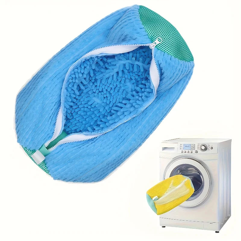 Premium Mesh Shoe Wash & Storage Bag – Soft Inner Lining Protects Sneakers and Casual Shoes in Washer, Dryer, or During Travel