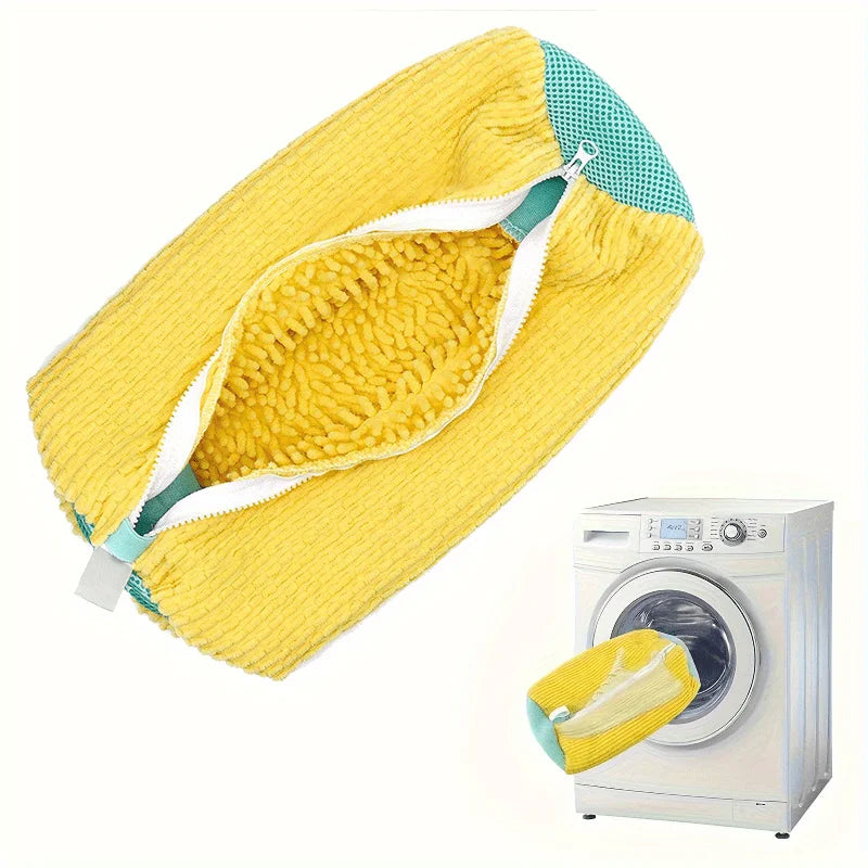 Premium Mesh Shoe Wash & Storage Bag – Soft Inner Lining Protects Sneakers and Casual Shoes in Washer, Dryer, or During Travel
