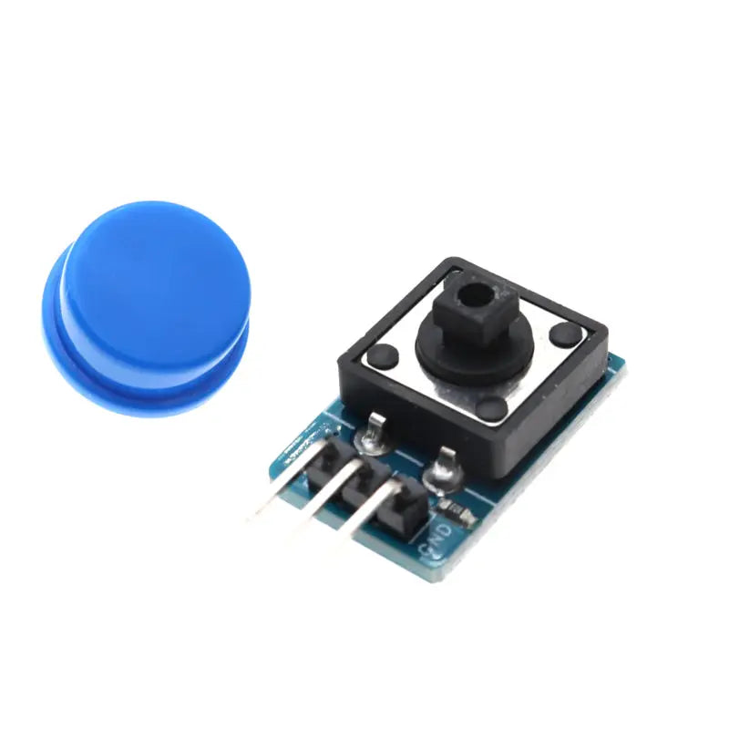 5pcs 12X12MM Big key module Big button module Light touch switch module with hat High level output for arduino or raspberry pi 3